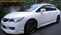 
Honda Civic Fd กับSSW Jet-17นิ้ว