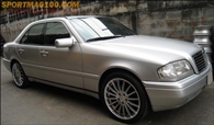 
Benz Cclass กับSSW Akina Cl-18นิ้ว