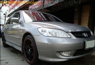 
Honda Civic กับAkina K1-17นิ้ว