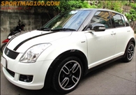 
Suzuki Swift กับMini GP-17นิ้ว