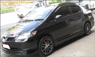 
Honda City กับแม็กซ์เบาAkina K2-15นิ้ว