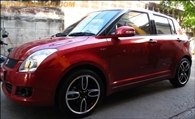 Suzuki Swift กับMini Gp-17นิ้ว