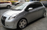 
Toyota Yaris กับVip Dz-17นิ้ว