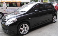 
Nissan Tida กับLenso Raiden D1-17นิ้ว