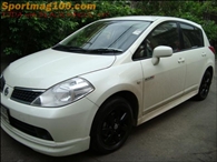 
Nissan Tida ทำสีดำ-15นิ้ว