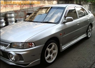 
Mitsubishi Lancer กับLenso Raiden D1-17นิ้ว