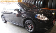 
Nissan Tida กับ Lenso Sc08-15นิ้ว