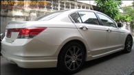 สเปคเลนโซ่ เวเนเชียน4 ขนาด7.5-17นิ้ว ET42 ใส่กับNew Accord ก็ออกมาแบบนี้ครับ...