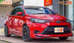 #Toyota #Vios จัด​แม็กซ์​ #AutoOption #CIR สีไฮเปอร์แบล็ค(ฺHyperDarkLp) สเปค 8-17นิ้ว 4รู100 Offset35