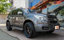 ล้อแม็ก: USA MAMBA M25 สีกันด้านขอบดำ สเปค 20x9นิ้ว 6รู139 Offset12  ยาง: TOYO OPEN COUNTRY R/T ขนาด 265/50R20