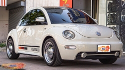 Beetle จัดล้อวินเทจ Rew ขนาด 7.5-17นิ้ว 5รู100 Offset35 คันนี้ยางเน้นหน้ากว้างจัดเต็มกับ Bridgestone T005A ขนาด 235/45R17