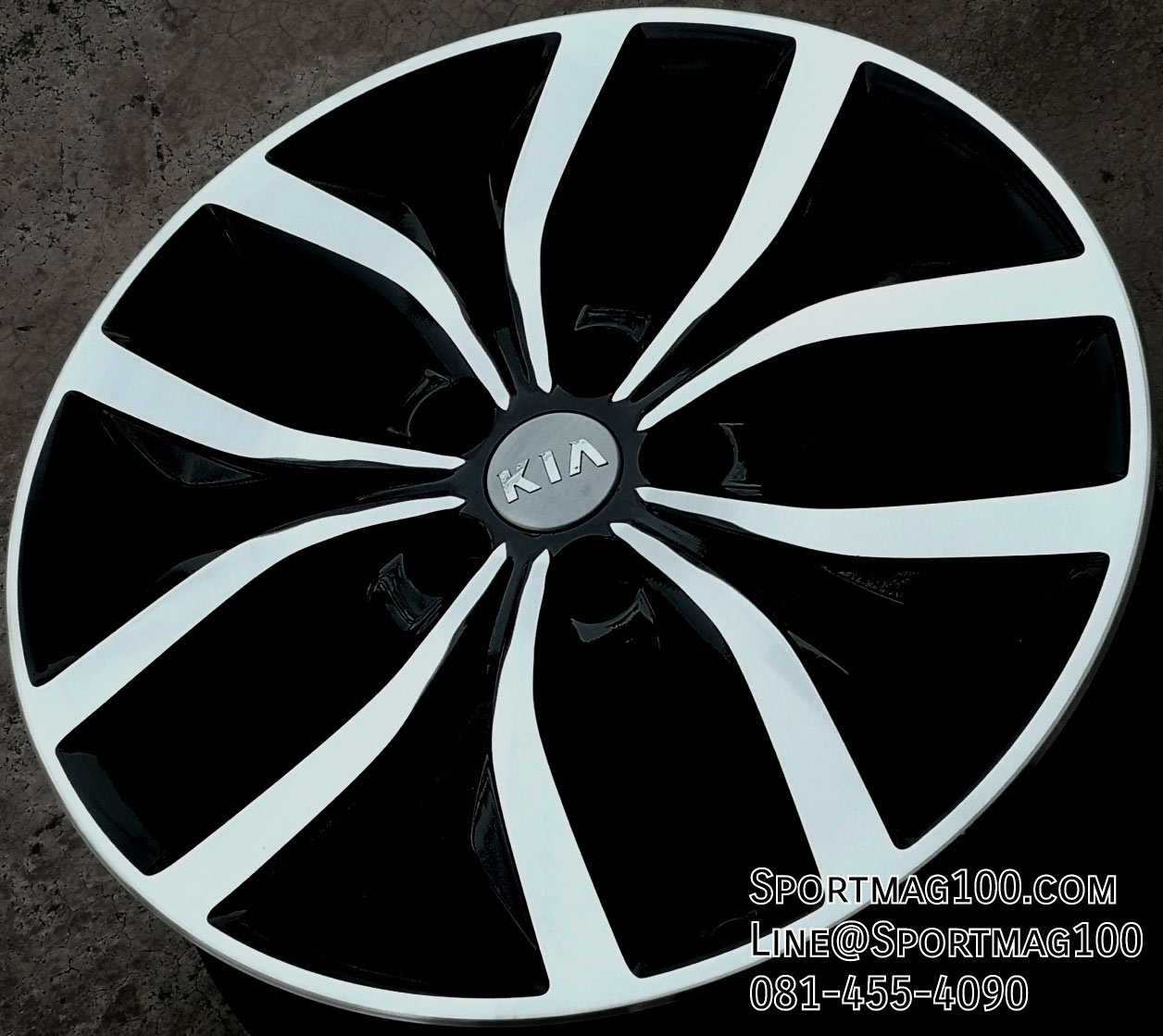 แม็กซ์ป้ายแดง Kia Carnival Modify 5รู114 ดำหน้าเงา 7-18นิ้ว ล้อแม็ก แม็กซ์ป้ายแดง Kia Carnival Modify 5รู114 ดำหน้าเงา 7-18นิ้ว