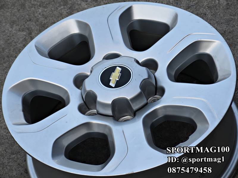 ล้อแม็กซ์มือสอง Chevrolet Colorado 6รู139 ซิลเวอร์ 6.5-16นิ้ว(เลียบด่วน) ล้อแม็ก ล้อแม็กซ์มือสอง Chevrolet Colorado 6รู139 ซิลเวอร์ 6.5-16นิ้ว(เลียบด่วน)