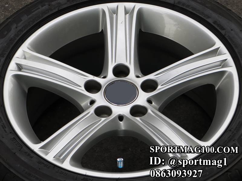 ล้อแม็ก แม็กซ์มือสองแท้ BMW F30 5รู120 ซิลเวอร์ 7.5-17นิ้ว(ลาดพร้าว)