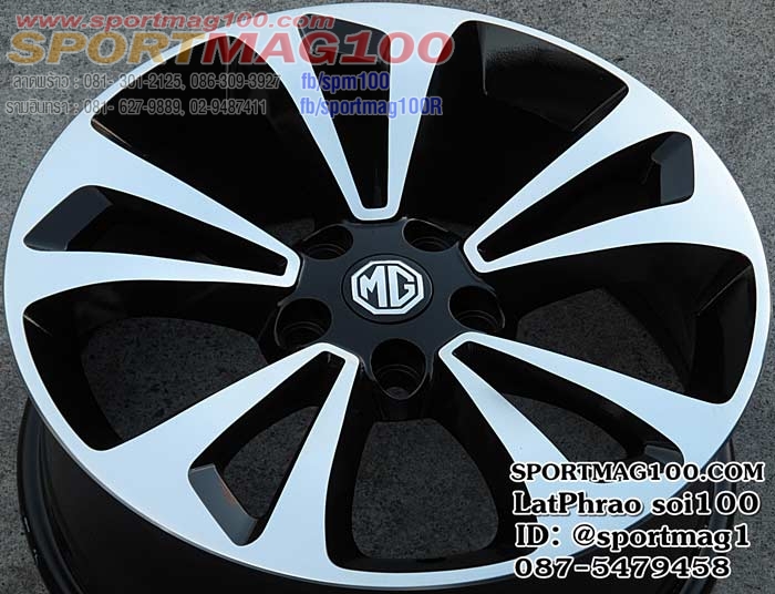 แม็กซ์มือสอง MG 5รู112 ET41 ดำเงา ใส่กับ Audi ได้เลย 7.5-17นิ้ว ล้อแม็ก แม็กซ์มือสอง MG 5รู112 ET41 ดำเงา ใส่กับ Audi ได้เลย 7.5-17นิ้ว