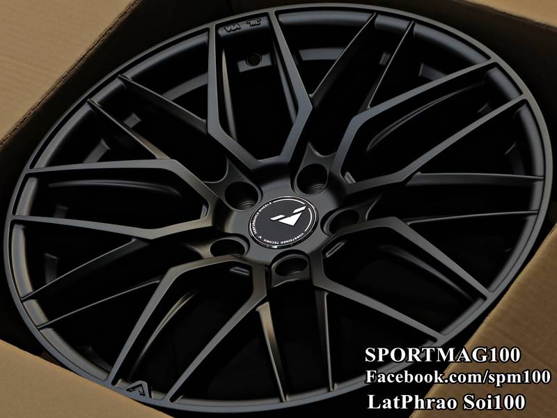 ล้อแม็ก ล้อแม็กใหม่ MGW Vorsteiner 5รู108 ET38 ดำด้าน 8.5-18นิ้ว 