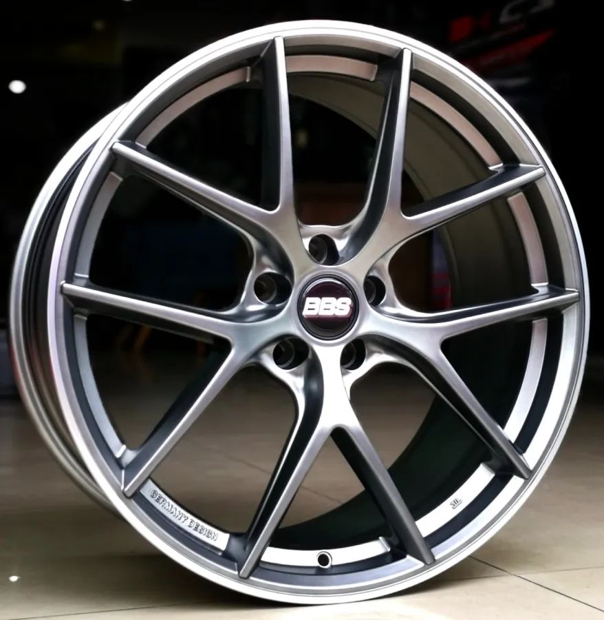 ล้อแม็กใหม่เบา Flowforming CIR 5รู112 ET32-40 แพตตินั่มซิลเวอร์ F8.5 R10-20นิ้ว(BMW ตัวใหม่) ล้อแม็ก ล้อแม็กใหม่เบา Flowforming CIR 5รู112 ET32-40 แพตตินั่มซิลเวอร์ F8.5 R10-20นิ้ว(BMW ตัวใหม่)