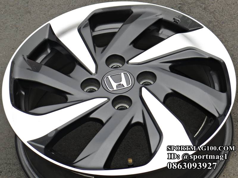ล้อแม็ก ล้อแม็กมือสอง Honda Mobilio 4รู100 เทาหน้าเงา 5.5-15นิ้ว(รามอินทรา)