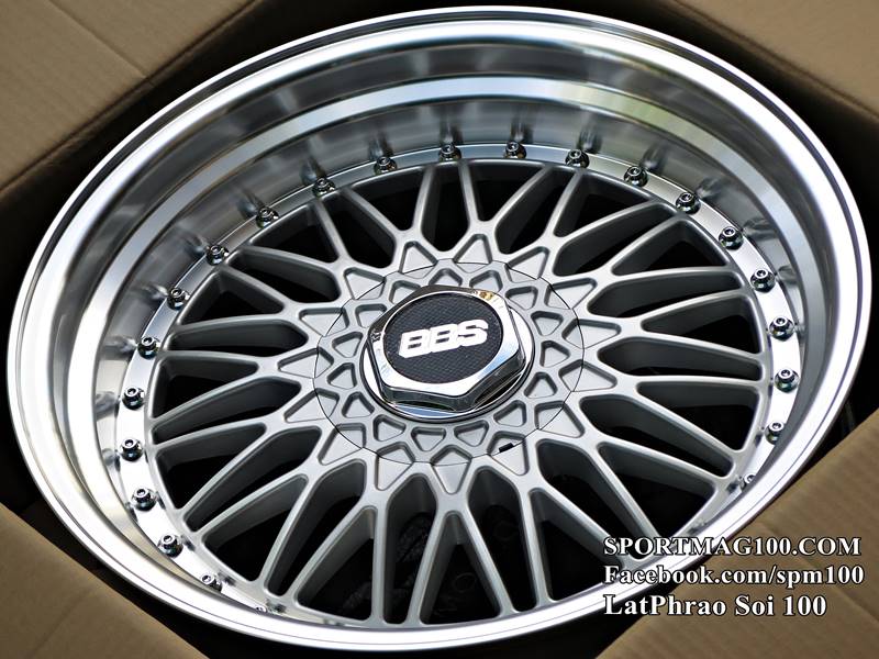 ล้อแม็กใหม่ลาย BBS RS 4รู100/114 ET30 สีเงินขอบกระจก สำหรับE30 8.5-17นิ้ว+ ล้อแม็ก ล้อแม็กใหม่ลาย BBS RS 4รู100/114 ET30 สีเงินขอบกระจก สำหรับE30 8.5-17นิ้ว+