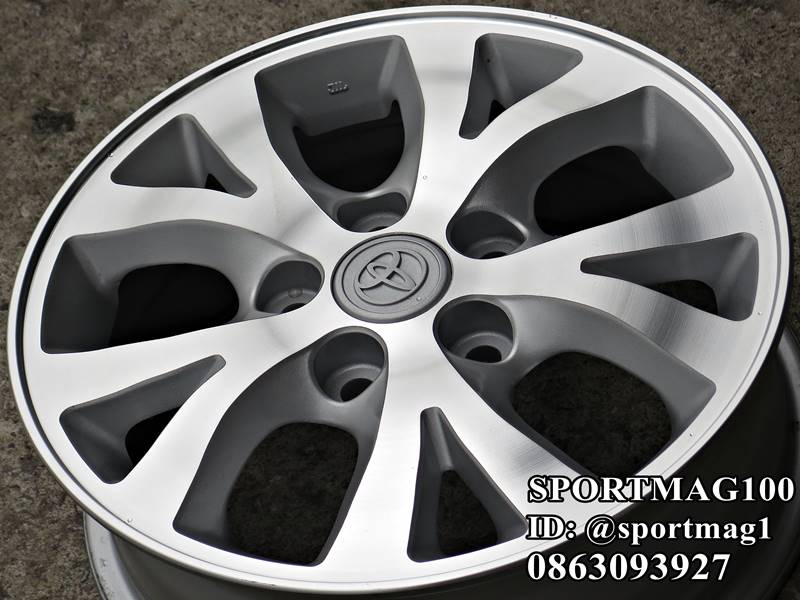 ล้อแม็กซ์มือสอง Toyota Innova 5รู114 ซิลเวอร์หน้าเงา 6-15นิ้ว(ลาดพร้าว) ล้อแม็ก ล้อแม็กซ์มือสอง Toyota Innova 5รู114 ซิลเวอร์หน้าเงา 6-15นิ้ว(ลาดพร้าว)