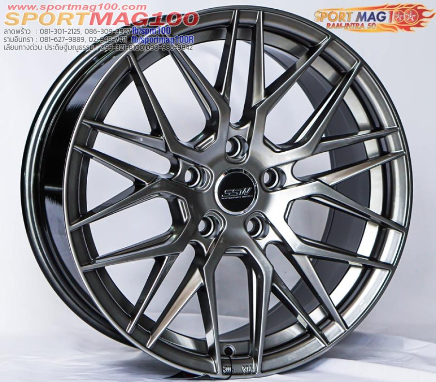 ล้อแม็ก ล้อแม็กใหม่ SSW Vorsteiner S348 5รู114 ET38 ไฮเปอร์แบล็ค 8-17นิ้ว 