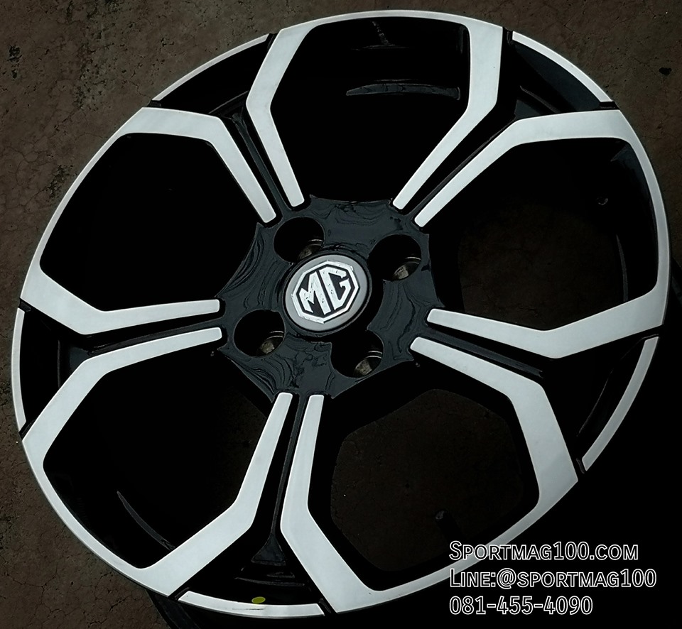 ล้อแม็กซ์มือสอง All New MG3 4รู100 ดำหน้าเงา 6.5-16นิ้ว(รามอินทรา-ลาดพร้าว) ล้อแม็ก ล้อแม็กซ์มือสอง All New MG3 4รู100 ดำหน้าเงา 6.5-16นิ้ว(รามอินทรา-ลาดพร้าว)