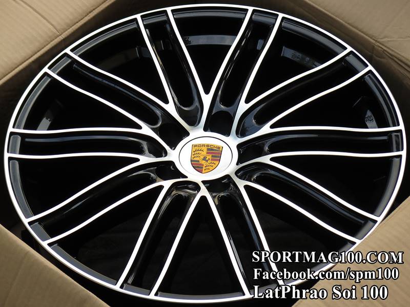 ล้อแม็กใหม่ Porsche1350 5รู130 ET65-60 สีดำหน้าเงา ET65-60 F9.5 R11-21นิ้ว ล้อแม็ก ล้อแม็กใหม่ Porsche1350 5รู130 ET65-60 สีดำหน้าเงา ET65-60 F9.5 R11-21นิ้ว