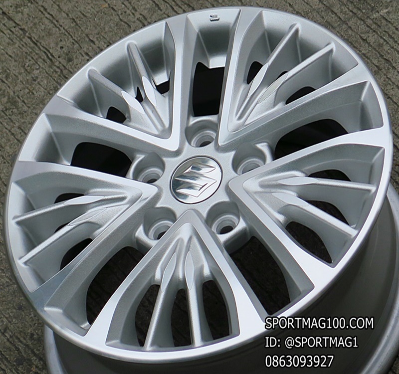 แม็กซ์มือสอง Suzuki Ertiga 5รู114 ซิลเวอร์ 5-15นิ้ว ล้อแม็ก แม็กซ์มือสอง Suzuki Ertiga 5รู114 ซิลเวอร์ 5-15นิ้ว