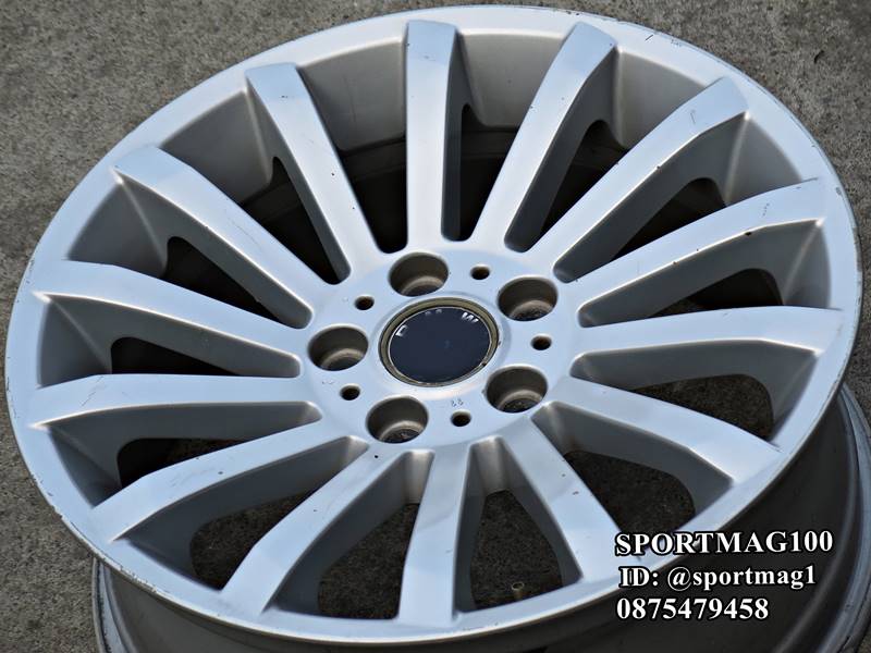 แม็กซ์มือสองแท้ BMW F10 5รู120 ซิลเวอร์หน้าเงา 8-18นิ้ว(เลียบทางด่วน) ล้อแม็ก แม็กซ์มือสองแท้ BMW F10 5รู120 ซิลเวอร์หน้าเงา 8-18นิ้ว(เลียบทางด่วน)