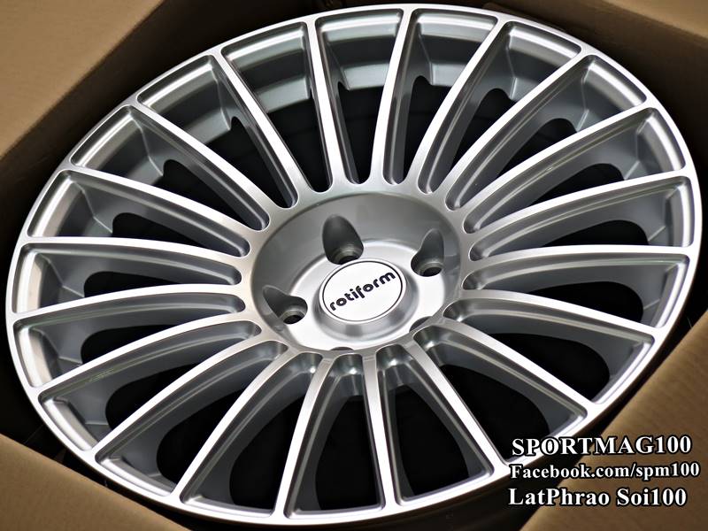 ล้อแม็ก แม็กซ์ใหม่ USA ROTIFORM BUC 5รู120 สำหรับซีรี่ย์3-5ใหม่ F8.5 R9.5-19นิ้ว