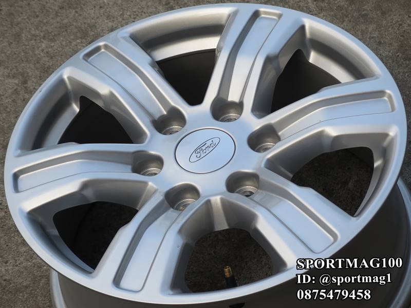 ล้อแม็กติดรถ NEW FORD RANGER 6รู139 ซิลเวอร์ 8-17นิ้ว ล้อแม็ก ล้อแม็กติดรถ NEW FORD RANGER 6รู139 ซิลเวอร์ 8-17นิ้ว