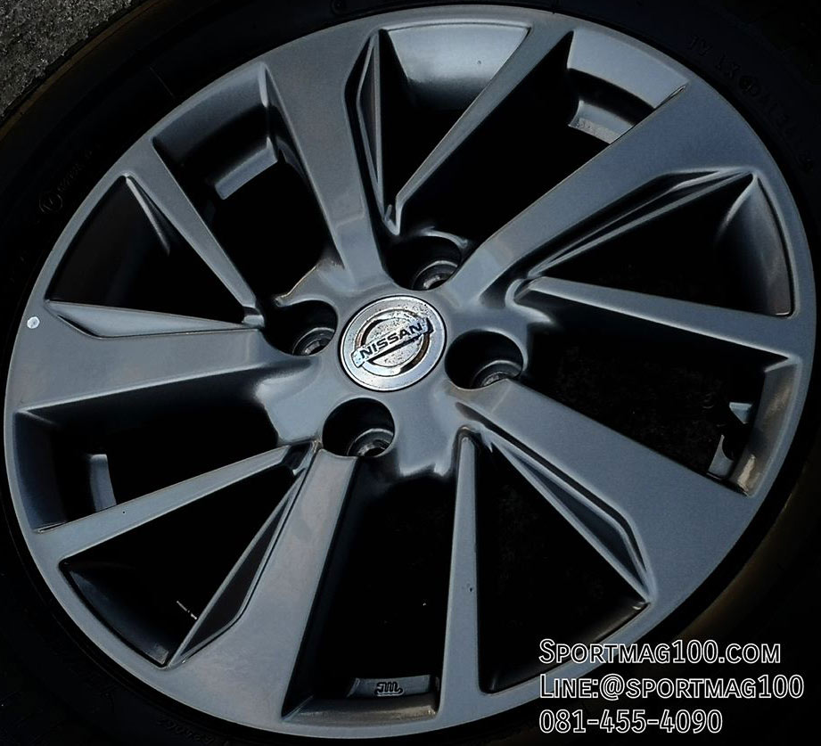 ล้อแม็กมือสอง Nissan Almera 4รู100 ET40 เทา พร้อมยาง 5.5-15นิ้ว(รามอินทรา) ล้อแม็ก ล้อแม็กมือสอง Nissan Almera 4รู100 ET40 เทา พร้อมยาง 5.5-15นิ้ว(รามอินทรา)