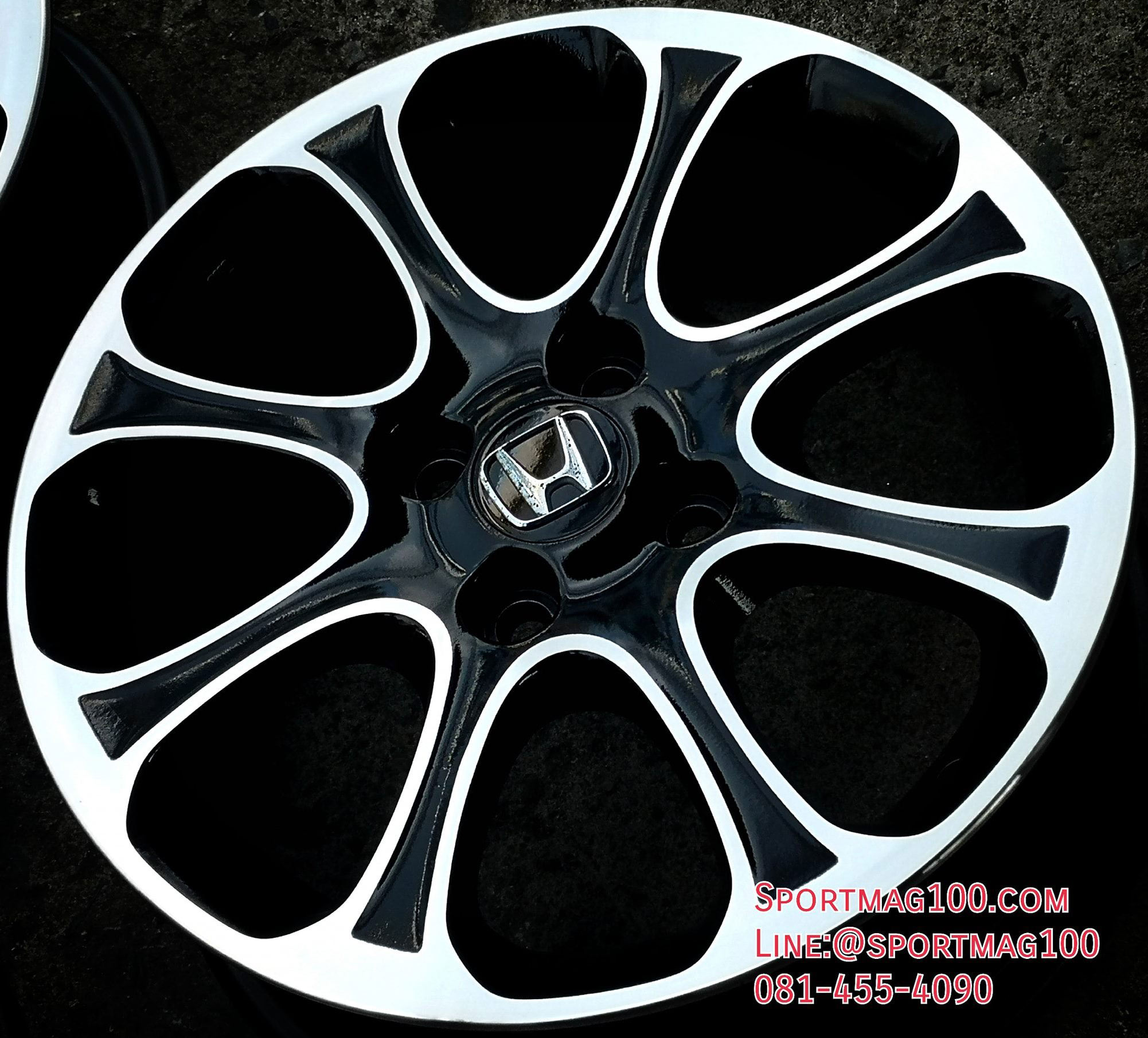 แม็กซ์มือสอง Vtec 4รู100 ET53 ดำหน้าเง 6-15นิ้ว ล้อแม็ก แม็กซ์มือสอง Vtec 4รู100 ET53 ดำหน้าเง 6-15นิ้ว