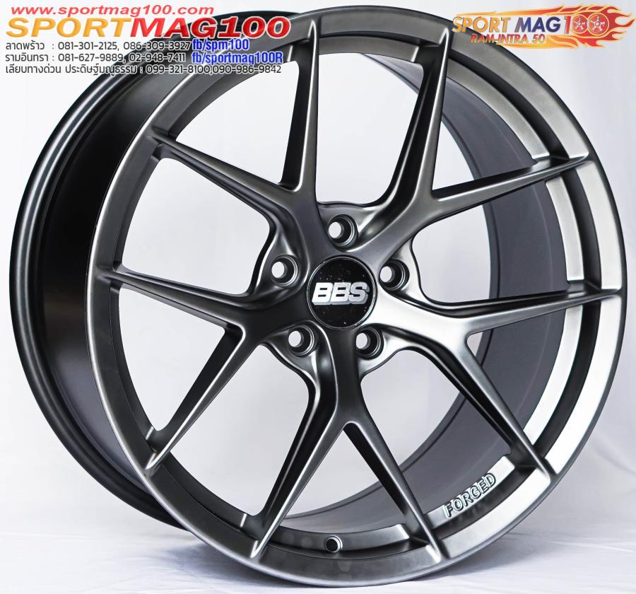 ล้อแม็ก ล้อแม็กใหม่ FlowForming FIR 5รู114 ET35-38 คาร์บอนเกรย์ F8.5 R9.5-20นิ้ว(กระบะไม่บรรทุกหนัก)