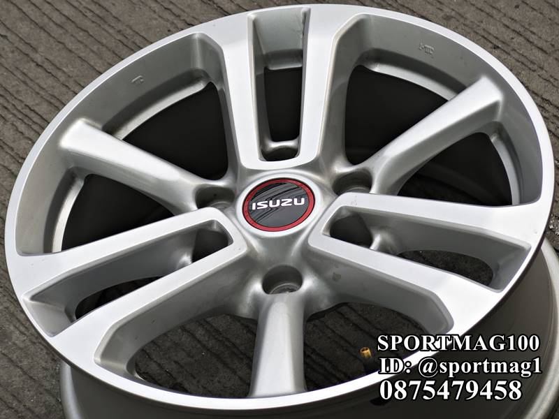 ล้อแม็กมือสอง ISUZU D-MAX 6รู139 ซิลเวอร์ 7-17นิ้ว(ลาดพร้าว-เลียบด่วน) ล้อแม็ก ล้อแม็กมือสอง ISUZU D-MAX 6รู139 ซิลเวอร์ 7-17นิ้ว(ลาดพร้าว-เลียบด่วน)