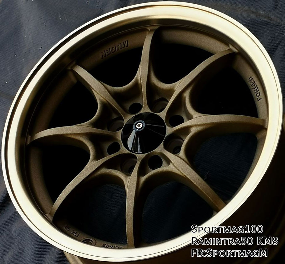 *เฮียสั่งลด แม็กซ์ใหม่ลาย Mugen MF8 4รู100 7-15นิ้ว ล้อแม็ก *เฮียสั่งลด แม็กซ์ใหม่ลาย Mugen MF8 4รู100 7-15นิ้ว