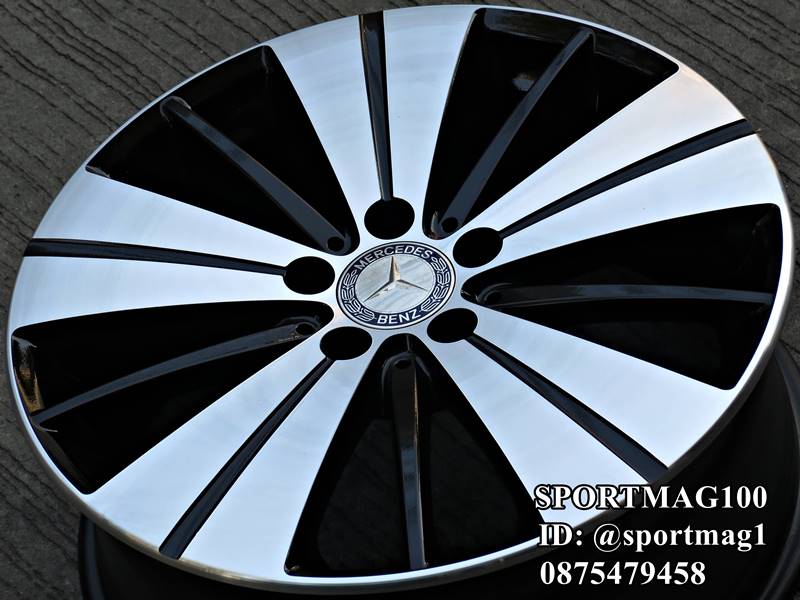 ล้อแม็กมือสองแท้ห้าง Benz CLA2017 5รู112 ดำหน้าเงา 7.5-18นิ้ว(ลาดพร้าว) ล้อแม็ก ล้อแม็กมือสองแท้ห้าง Benz CLA2017 5รู112 ดำหน้าเงา 7.5-18นิ้ว(ลาดพร้าว)