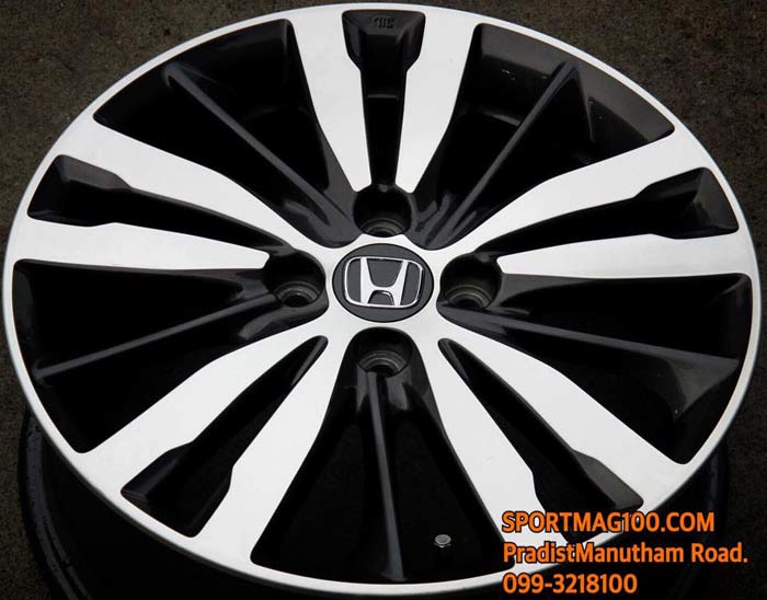 ล้อแม็ก ล้อแม็กซ์มือสอง New Honda Jazz 4รู100 กันเมทาลิกหน้าเงา 6-16นิ้ว(ลาดพร้าว)