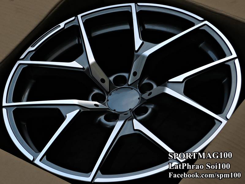 ล้อแม็ก ล้อแม็กใหม่ F1 5รู112 กันเมทาลิกหน้าเงา F8 R9-18นิ้ว