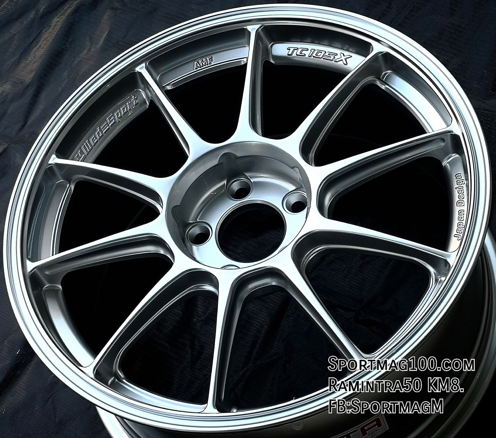 ล้อแม็ก ล้อใหม่สุดเบา FlowFroming AOW TC105X 5รู114 ET35 ไฮเปอร์ 8.75-18นิ้ว 