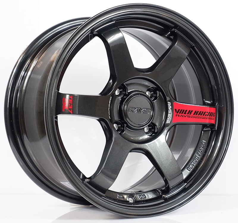 แม็กซ์ใหม่เบา Flowforming Te37SL 4รู100 ET35 ไดมอนแบล็ค 7-15นิ้ว ล้อแม็ก แม็กซ์ใหม่เบา Flowforming Te37SL 4รู100 ET35 ไดมอนแบล็ค 7-15นิ้ว