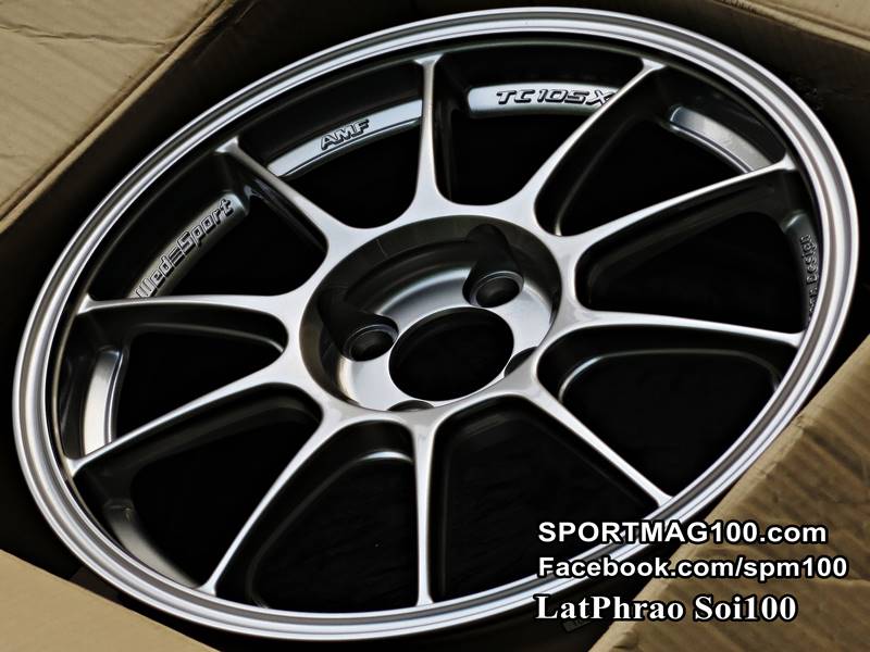 ล้อแม็กใหม่เบา Flowforming AOW TC105X สีTS-titan 4รู100 7-16นิ้ว ล้อแม็ก ล้อแม็กใหม่เบา Flowforming AOW TC105X สีTS-titan 4รู100 7-16นิ้ว