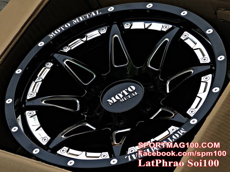 ล้อแม็กใหม่ Moto Metel MO993 6รู139 ดำมิลลิ่ง 9-17นิ้ว ล้อแม็ก ล้อแม็กใหม่ Moto Metel MO993 6รู139 ดำมิลลิ่ง 9-17นิ้ว