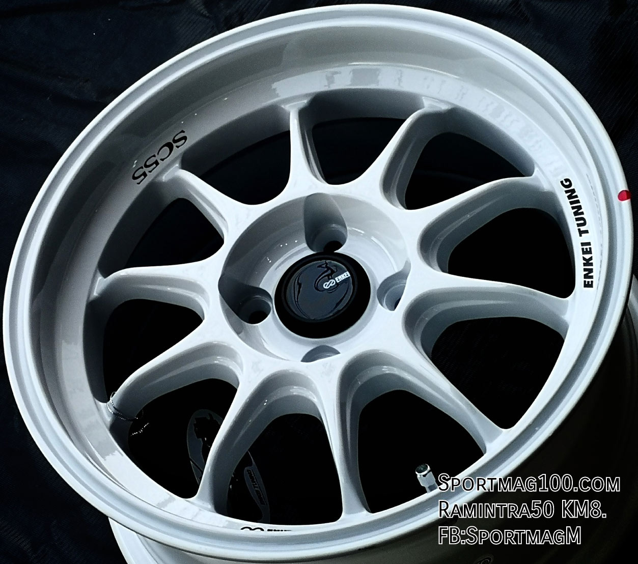 ล้อแม็กซ์ Enkei SC55 4รู100 ET28 สีขาว สำหรับ BMW E30 7-15นิ้ว ล้อแม็ก ล้อแม็กซ์ Enkei SC55 4รู100 ET28 สีขาว สำหรับ BMW E30 7-15นิ้ว