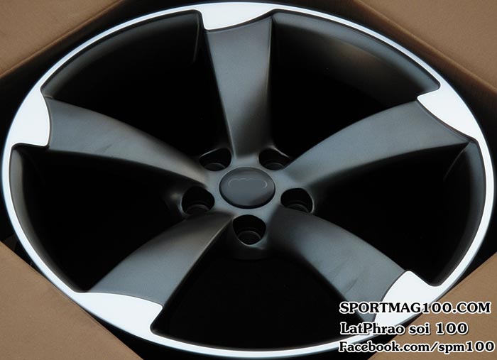 ล้อแม็กใหม่ Audi TT-Rs 5รู112 ET45 สีเทาขอบเงา 8-18นิ้ว ล้อแม็ก ล้อแม็กใหม่ Audi TT-Rs 5รู112 ET45 สีเทาขอบเงา 8-18นิ้ว