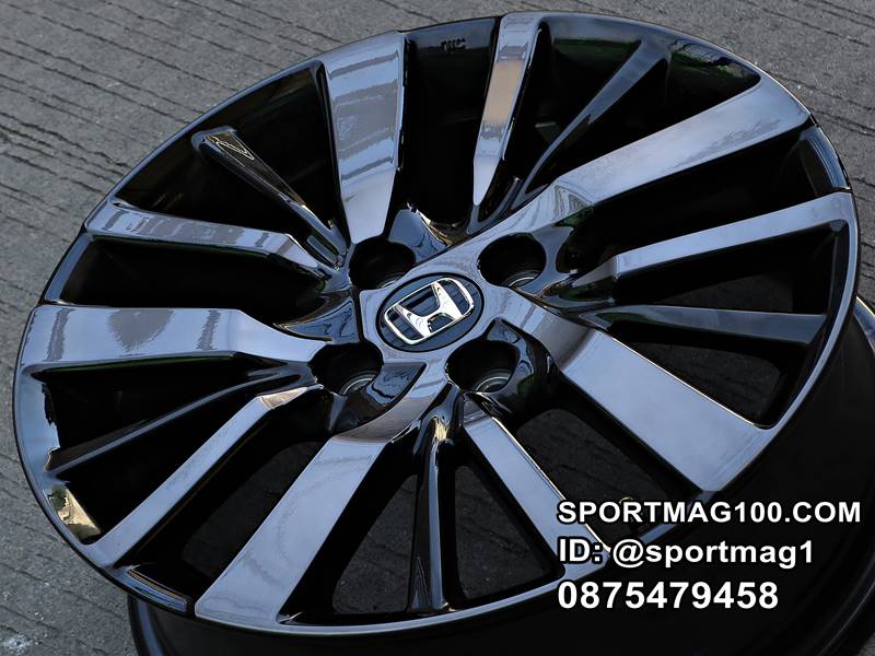 ล้อแม็กป้ายแดง Honda NewCITY 4รู100 ดำแลคชา 6-16นิ้ว ล้อแม็ก ล้อแม็กป้ายแดง Honda NewCITY 4รู100 ดำแลคชา 6-16นิ้ว