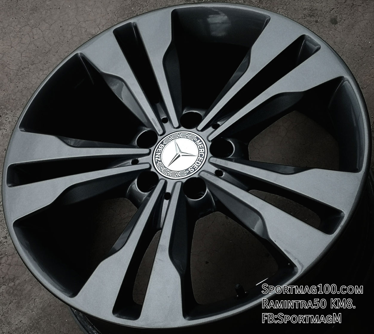 แม็กซ์มือสอง Benz CLA 5รู112 ET52 โมดิฟายกันเมทาลิก 7.5-18นิ้ว(ลาดพร้าว-รามอินทรา) ล้อแม็ก แม็กซ์มือสอง Benz CLA 5รู112 ET52 โมดิฟายกันเมทาลิก 7.5-18นิ้ว(ลาดพร้าว-รามอินทรา)