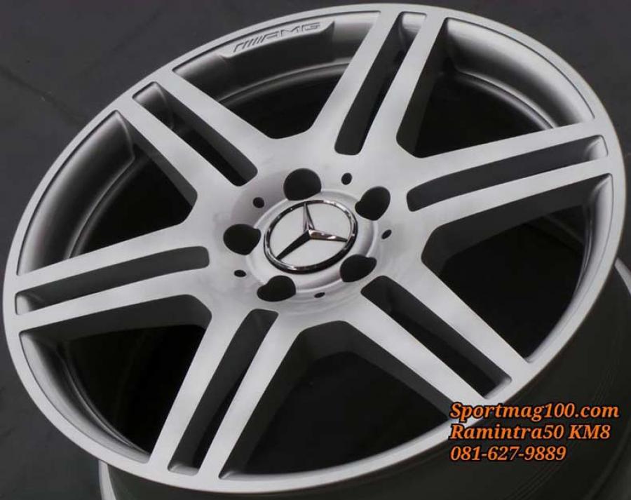 ล้อแม็กซ์มือสองแท้ AMG 5รู112 ET47-58 ซิลเวอร์ F7.5 R8.5-17นิ้ว(รามอินทรา) ล้อแม็ก ล้อแม็กซ์มือสองแท้ AMG 5รู112 ET47-58 ซิลเวอร์ F7.5 R8.5-17นิ้ว(รามอินทรา)