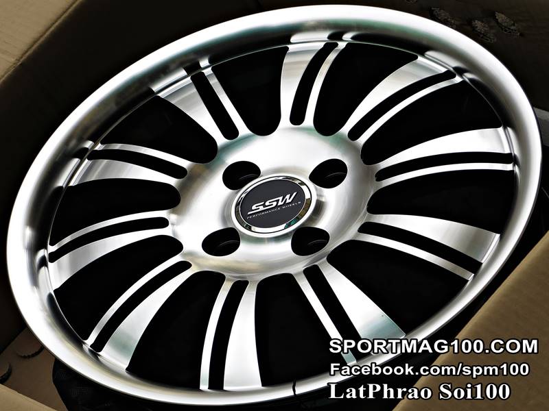 *เฮียสั่งลด แม็กใหม่ SSW S116 4รู100 ดำหน้าเงา 6.5-15นิ้ว ล้อแม็ก *เฮียสั่งลด แม็กใหม่ SSW S116 4รู100 ดำหน้าเงา 6.5-15นิ้ว