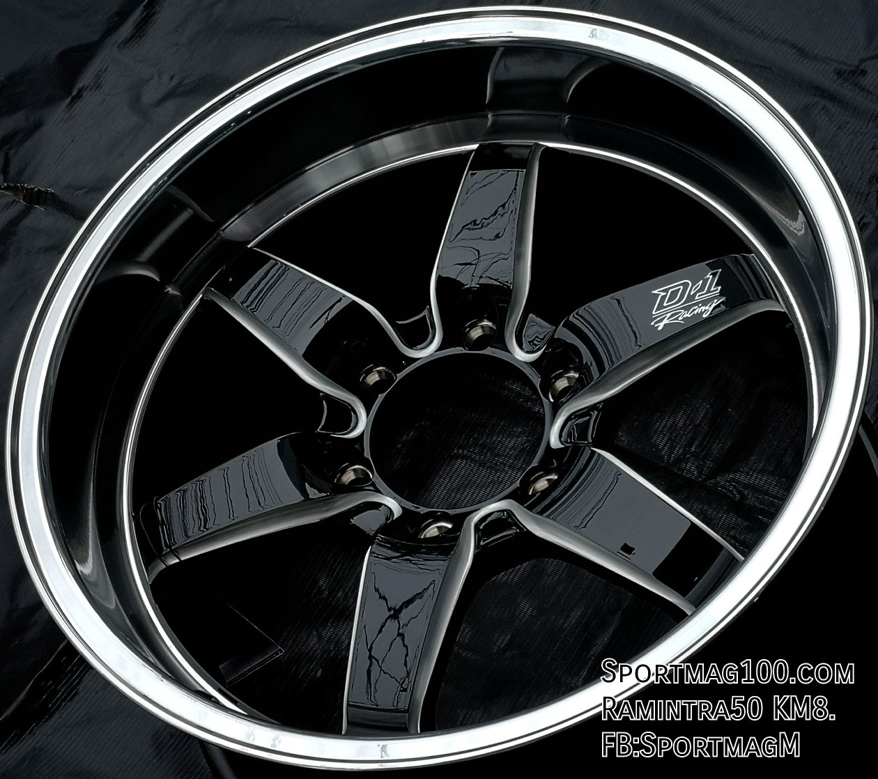 ล้อแม็กใหม่ Lenso D1 Racing 6รู139 ET25-30 ดำมิลลิ่ง F9.5 R10.5-18นิ้ว ล้อแม็ก ล้อแม็กใหม่ Lenso D1 Racing 6รู139 ET25-30 ดำมิลลิ่ง F9.5 R10.5-18นิ้ว